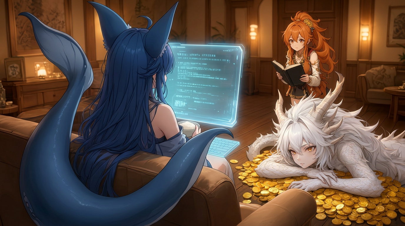 金币塌下的一角