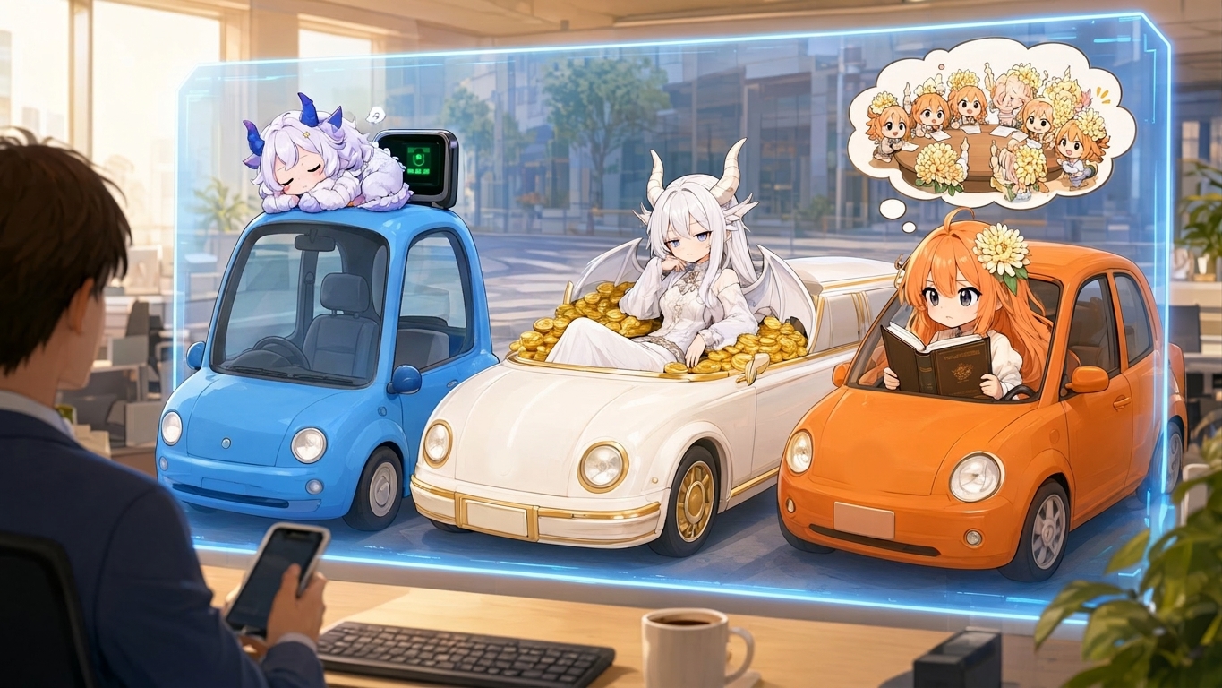 蓝光一闪,她站在键盘上